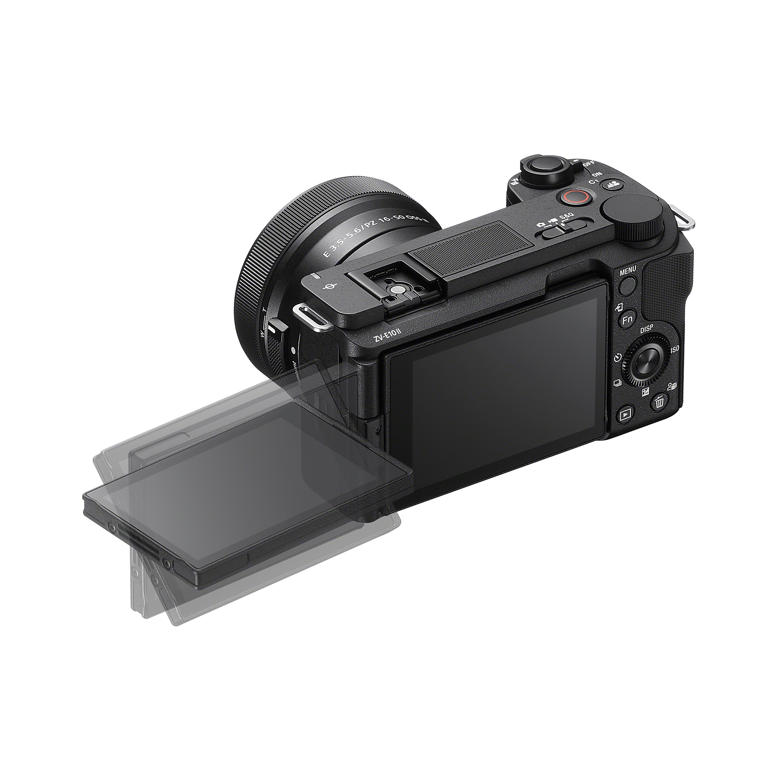 Sony Alpha ZV-E10 II with 16-50mm PZ II Lens Black